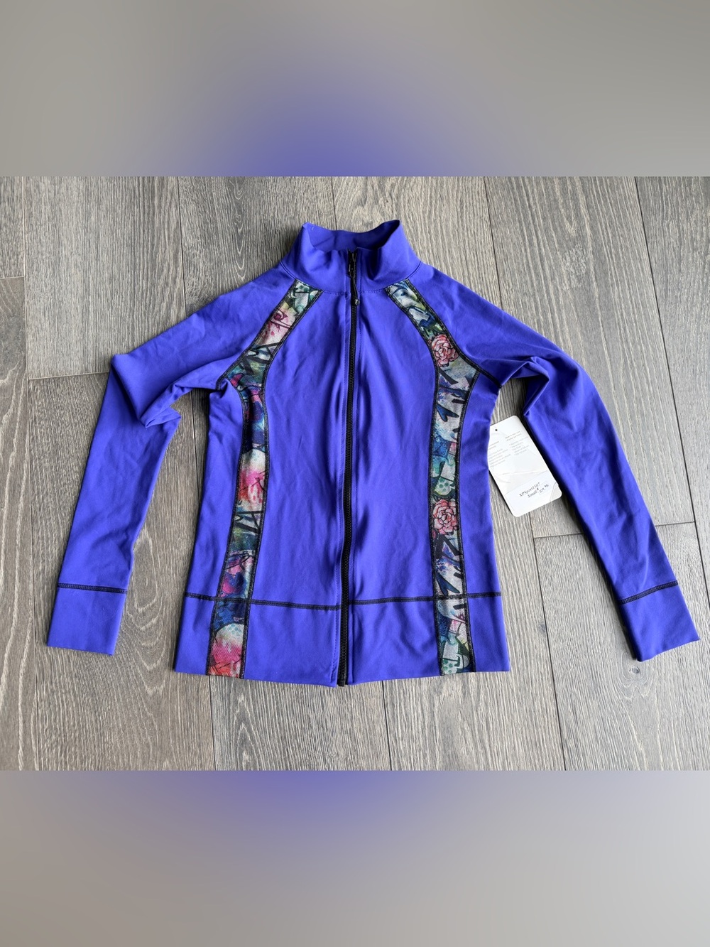 Xpression Suplex Sports Jacket in Blue Purple Size Medium